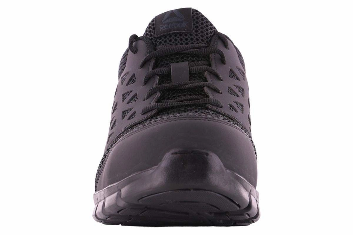 Anti Impact Shoes Heavy Grip Sole Gear Reebok Sublite ESD Composite Toe Shoe Black