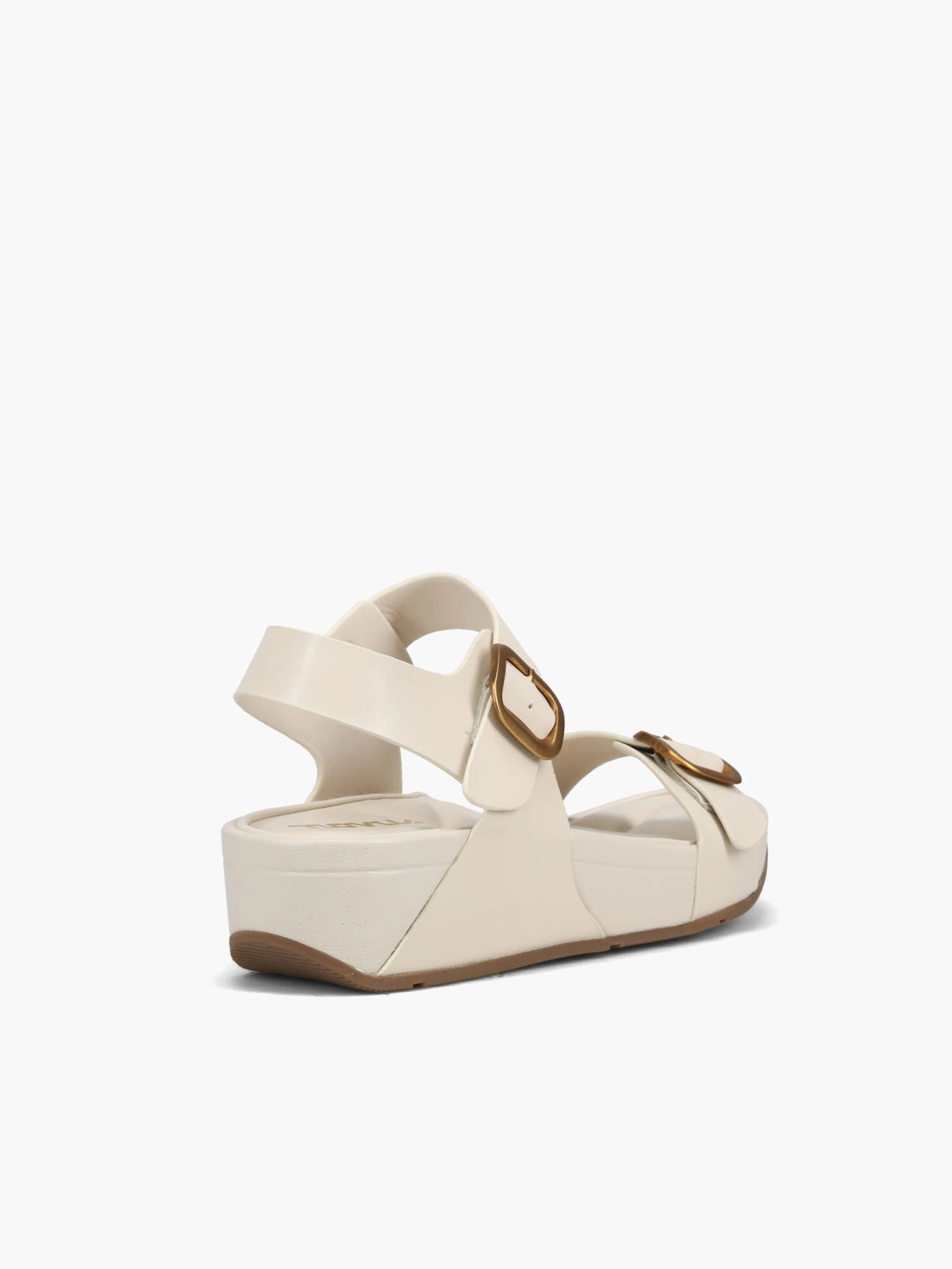 Yael Off White Smooth Functional Walking Shoes