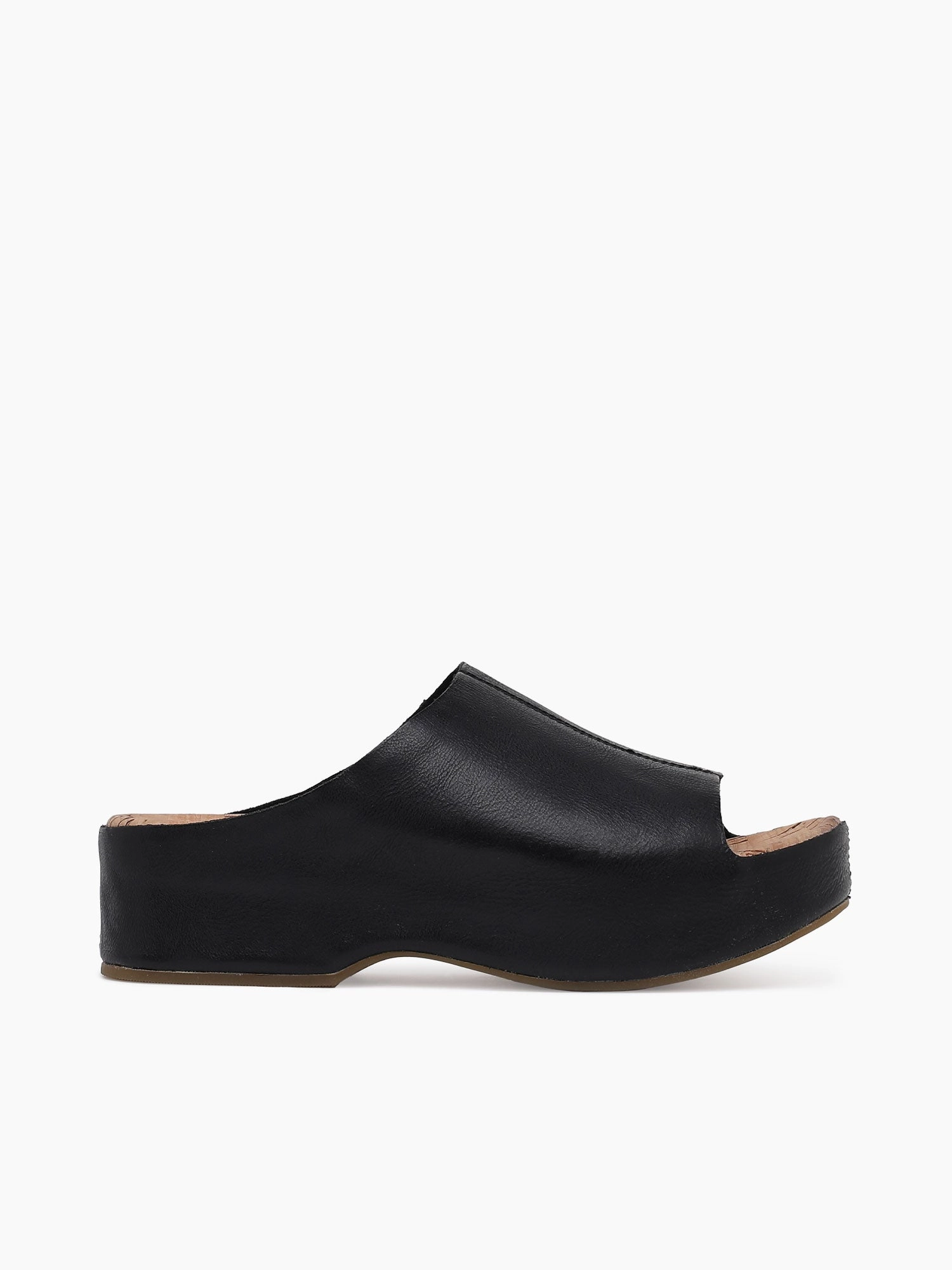 Yazmin Black Full Grain Leather Work Day Fit Durable materials