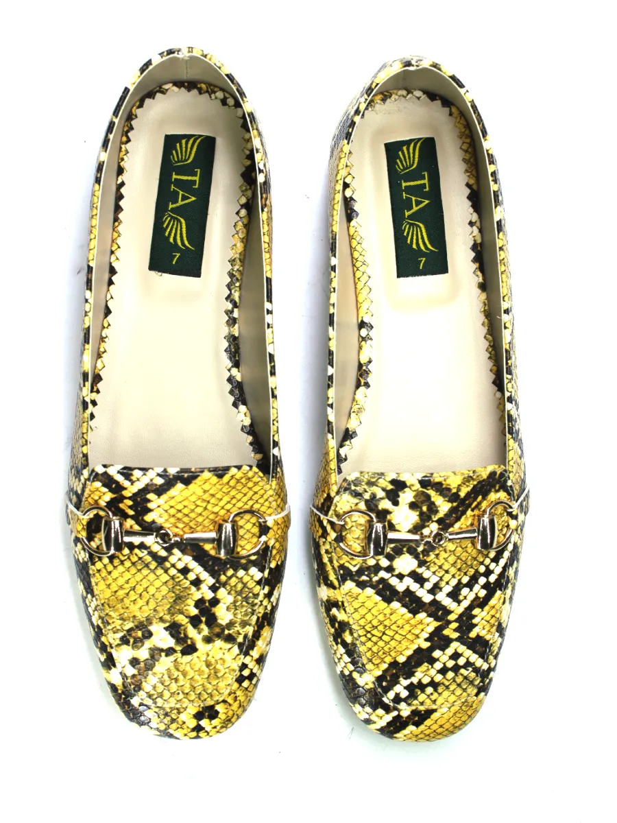 Yellow Casual Pumps