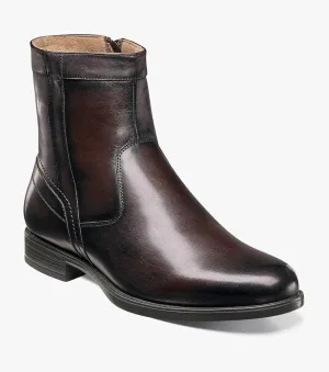 Yoga - Suitable Midtown Plain Toe Zip Boot -Brown | Florsheim Midtown Plain Toe Zip Boot -Brown | Florsheim trendy teenagers' looks