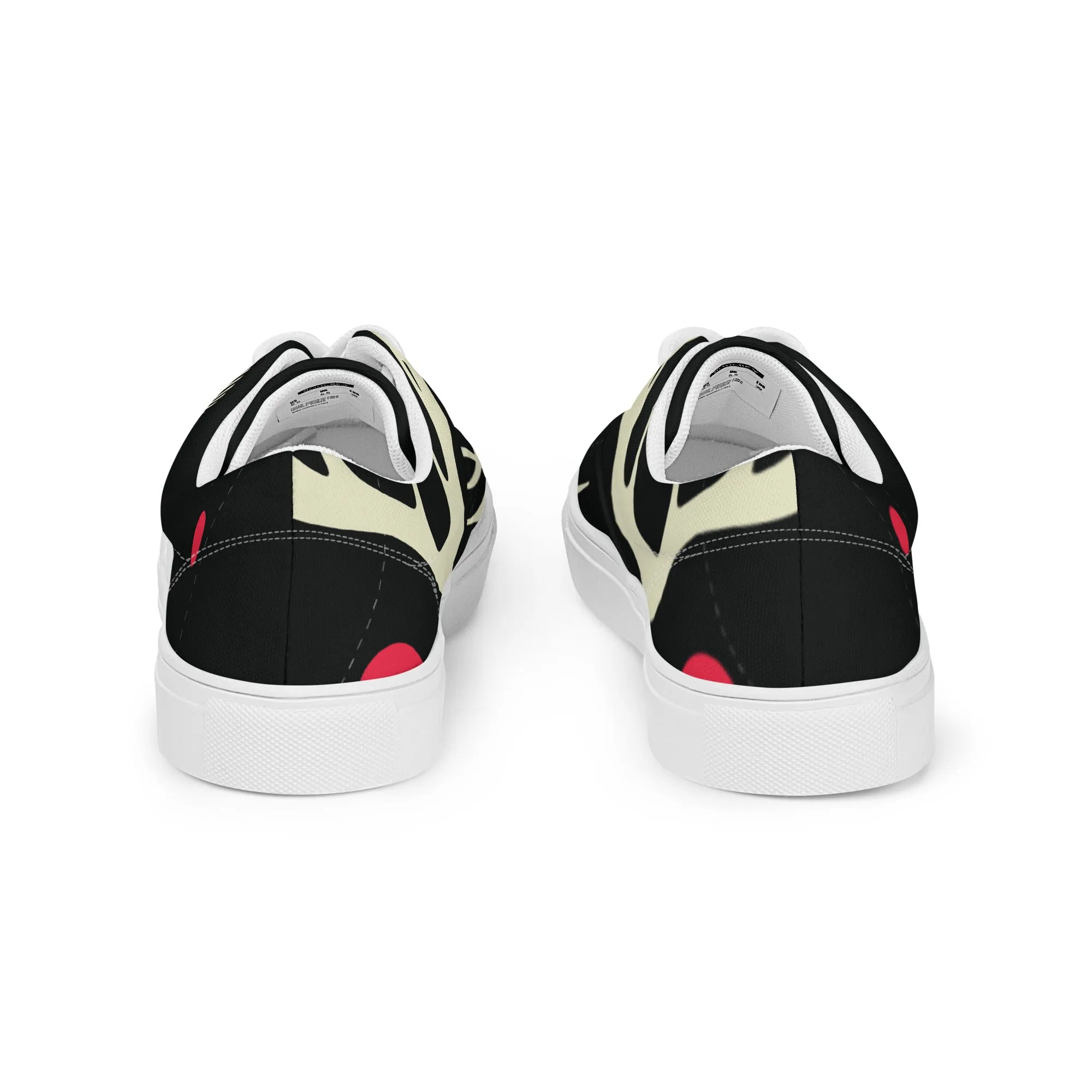 YOU ARE NOT ALONE Women’s Lace-Up Canvas Shoes