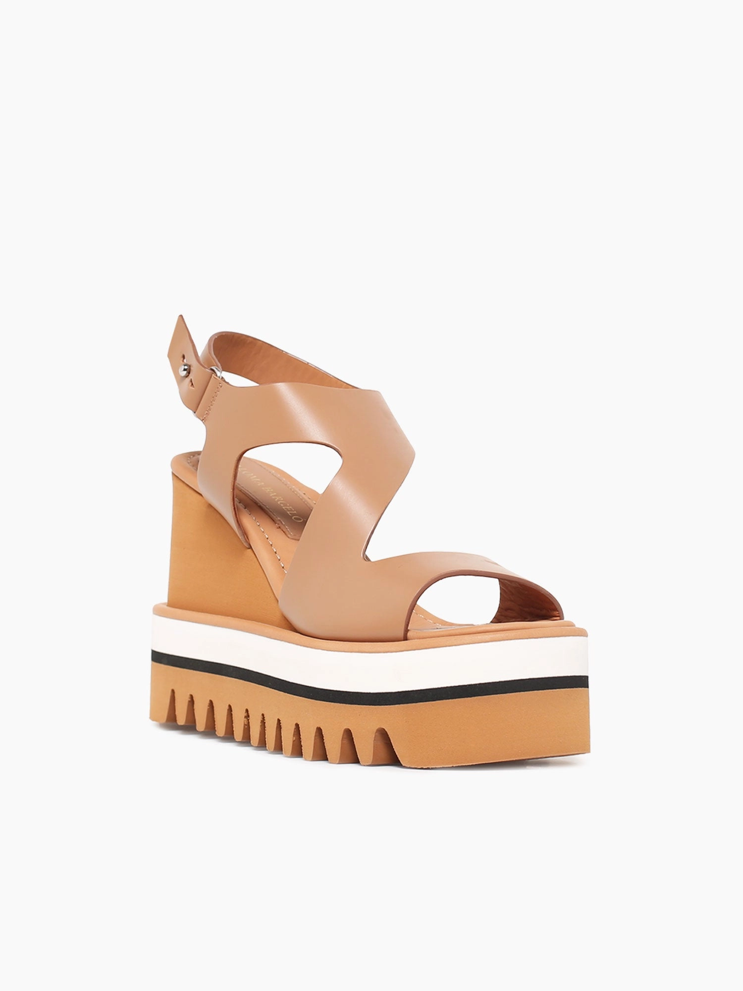 Zarine Camel Cowhide Comfortable Insole