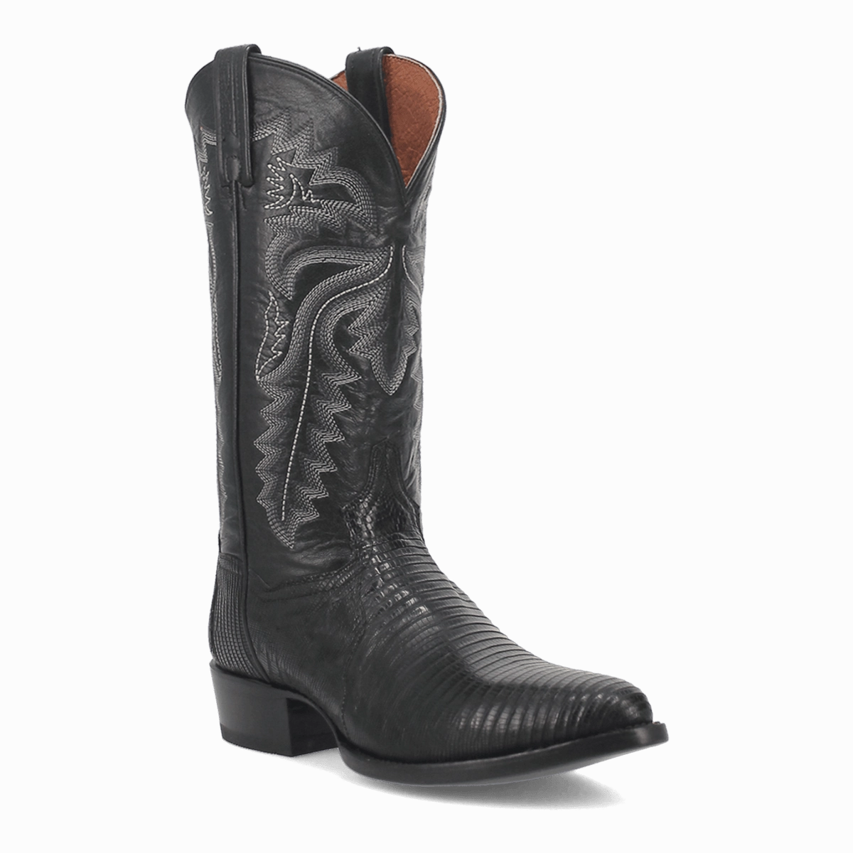 Dan Post Winston Lizard Boot DP3051R Smooth Design Reinforced Heel Counter